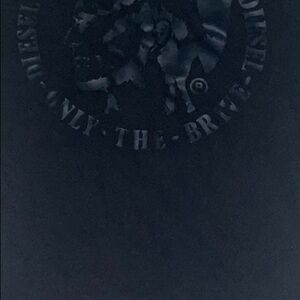 Diesel Black Graphic Tee
